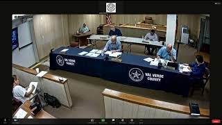 August 9, 2022 Commissioners Court Special Meeting