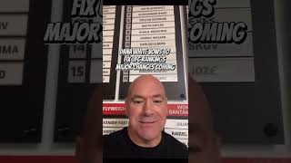 Dana White Vows to Fix UFC Rankings – Major Changes Coming