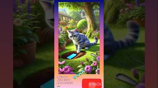 Oranges cat's cell phone 📱📱 Adventures ##shorts## ##viral##Cutecat  Animals-z5k