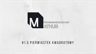 1-5 Pierwiastek kwadratowy