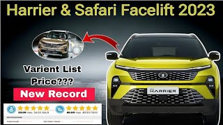 Tata Safari & Harrier Facelift Price Revealed Today | Global NCAP Awards Both 5 Stars for Safety|