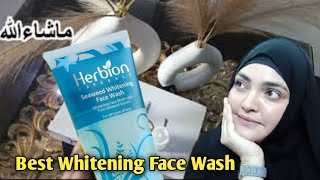 Best Whitening Face Wash | Herbione Seaweed Whitening Face Wash Review By Staywithmadiha