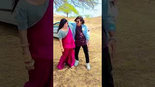 arjun r meda and priyanka mandloi trending reels video maru dj bolave gulpi valo timli song 2024