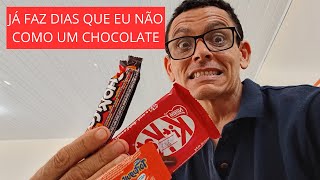 JÁ FAZ DIAS QUE EU NÃO COMO UM CHOCOLATE