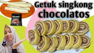 Resep getuk singkong chocolatos gula merah enak banget