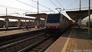 Treno E483 309 di Akiem In partenza verso PADOVA!