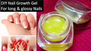 DIY NAil growth Gel for long strong & glossy nails | 100 % guarantee :-)