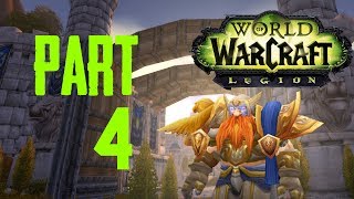 World of Warcraft: Legion Gameplay | Level 1-110 | Warrior | Episode 4