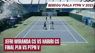 JEFRI WIRANDA cs VS HABIBI cs FINAL PLN vs PTPN V Piala PTPN V 2023 BEREGU INSTANSI SUMATERA