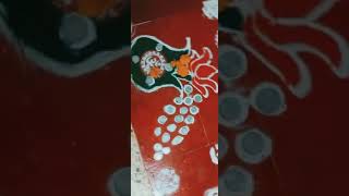 DIWALI RANGOLI AT MY HOME #ytshorts  #youtube  #shorts #youtubeshorts