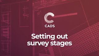 Setting Out Survey Stages