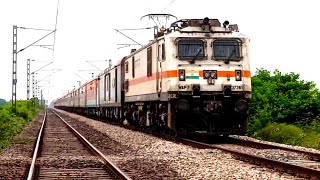 Ultimate compilation of Trains in Lush Green Western Prayagraj.