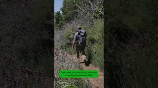 One Minute Hike—Backbone Trail, section 3, Lois Ewen Overlook to Piuma Road