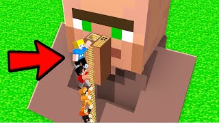 Encontrei o Melhor Esconderijo Dentro dos Mobs no Minecraft!