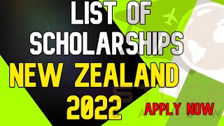 List of Scholarships in New Zealand 2022 | Fully Funded