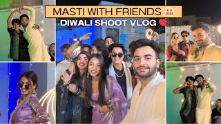 Rajju Ne Sabko Shoot Pe Hasa Hasa Ke Pagal Kar Diya 🤪 | Masti With Friends | Diwali Shoot | Vlog 40