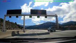 TUNEL DE GUADARRAMA, ENTRADA NORTE A SUR