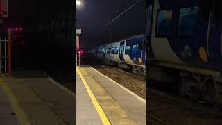 195125, (a 3 car unit) put into bay Platform 3c at Preston after developing a problem