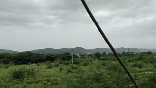 Amazing views of nature outside the train 🚂