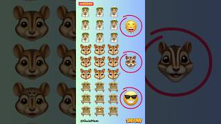 🎮 Emoji Challenge: Find the Difference Emoji 🧩 #OddOneOut #Quiz