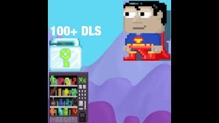 Growtopia|Collectings Dls From My Vend world!