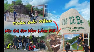 Hồ Tà Pạ - Ăn Gà Đốt Ô Thum - Tri Tôn An Giang - Anh Shipper May Mắn