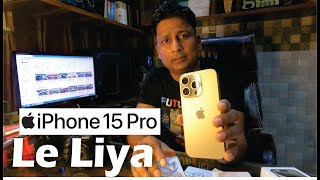 Apple15PRO Le Liya | iphone 15pro | Apple15pro price in Delhi