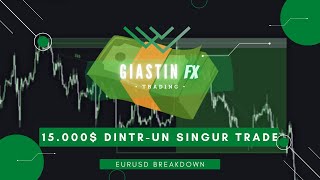 CUM AM FACUT 15.000$ DINTR-UN SINGUR TRADE - Trading Institutional - EURUSD Breakdown