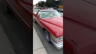 1970s Cadillac   Deville. turned into an Elcamino PICK UP Truck !!....