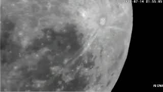 A lua de hoje , pós lua dos cervos ! Telescópio Tasco 675, Angeleyes , lentes sem filtros.