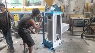 Mesin Sentris Biji Plastik proses ngecat #mesinproduksi #mesinumkm #karyaanakbangsa #diy