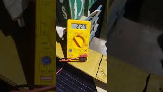 Waree 400w solar panels work in night experiment #waree400w#solarpanelnightwork