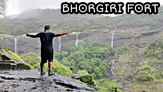 Bhorgiri fort | Kondhawal waterfall | Bhorgiri waterfall | Bhimashankar | भोरगिरी