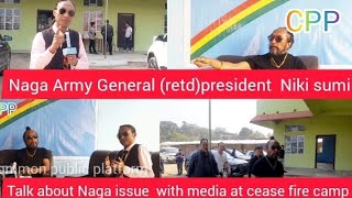 Army General(retd) President NIKI Sumi Exclusive Interview by CPP