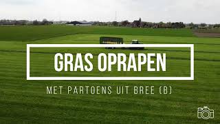 gras oprapen met Partoens BV uit Bree (B)