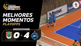 Melhores Momentos | Concórdia Futsal 0 X 4 Tubarão Futsal | Série Ouro 2024