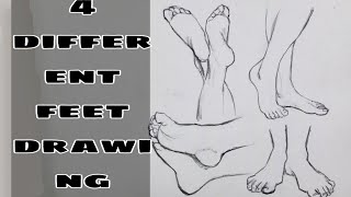 How to draw feet/sketch (tutorial)