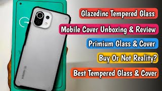 Glazedinc 2.5D Tempered Glass & Mobile Cover Unboxing & Review| Xiaomi 11 Lite Ne |