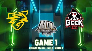 GAME 1 | ONIC PRODIGY vs GEEK FAM JR - MDL ID S8