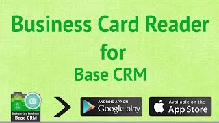 Business Card Reader for Base CRM