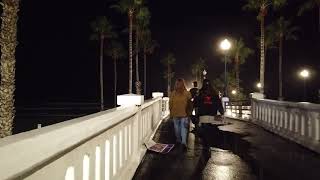 Explore the Oceanside Pier at night