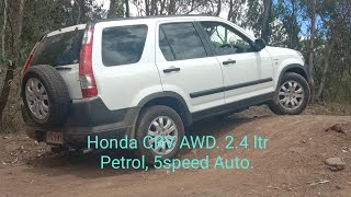 2006 Honda CR-V AWD. First drive to 4wd park