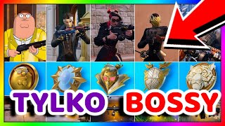 TYLKO BRONIE z BOSSÓW | FORTNITE |