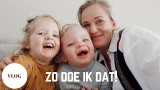 OCHTEND ROUTINE met een dreumes en een peuter! 👦🏼👧🏼