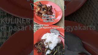 kuliner pagi di Pasar Ngasem Yogyakarta  #kuliner #kulinerjogja