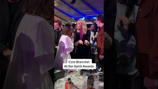 Cate Blanchet at the #spiritawards#cateblanchett #hollywood Follow for more!