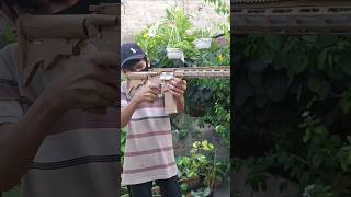 Cardboard AR-15 gun #ar15 #cardboard #gun #cardboardgun #guns #shorts