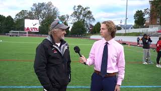 Coach Dr. Todd Olsen's 500th Win - Post Game Interview