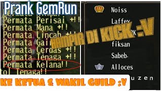 Toram Online Prank Gemrun ke ketua dan wakil guild