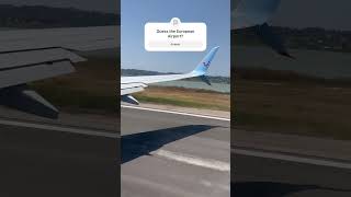 Which European Airport is this? #fly #planespotting #planes #tui #holiday #shortsvideo #shorts